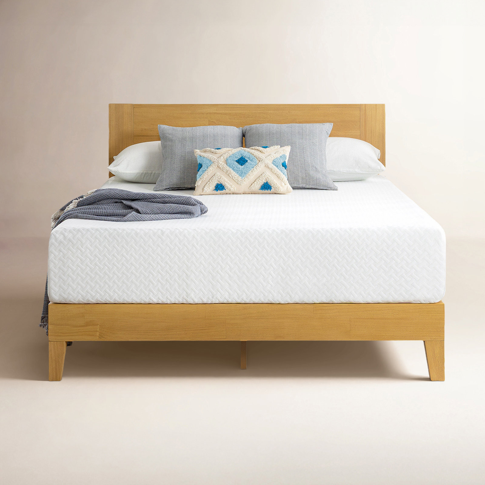 12" Medium Cooling Gel Mattress - Sleep by Wayfair™, King