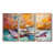 Toile naturelle avec cadre flottant