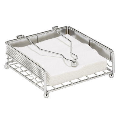 Kitchen Details 90% Iron Wire And 10% Plastic No Mounting / Installation Required Napkin Holder
