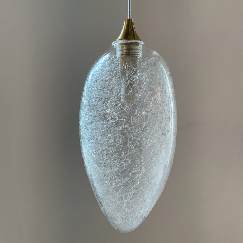 Mist 1 - Light Pendant, Clear, Brass
