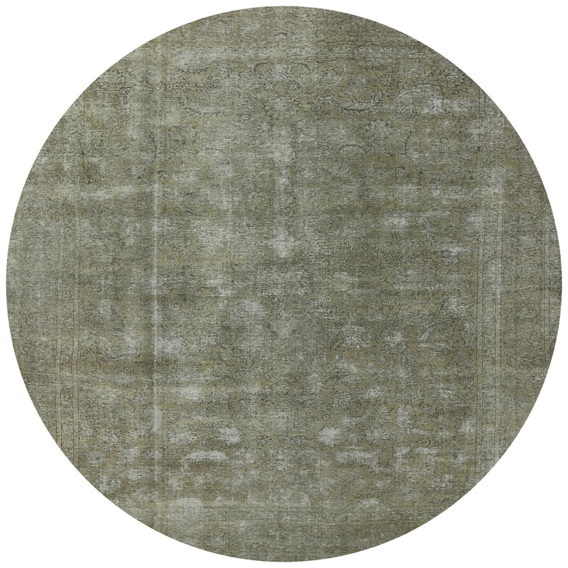 Tapis oriental gris, Rond 7 pi