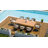 8 - Person Metal Patio Dining Set With Removable Cushions And Umbrella Hole-623866748