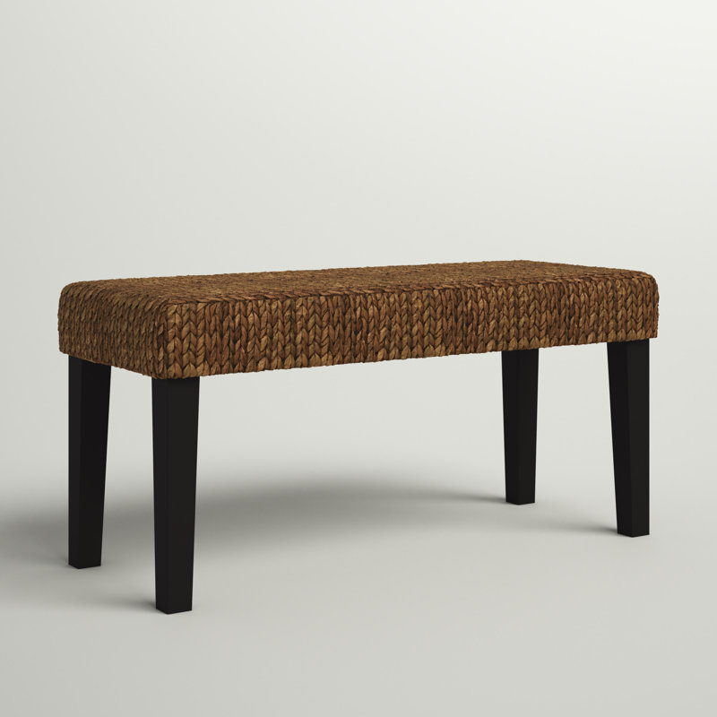Banc en osier Northside, Patine Dorée