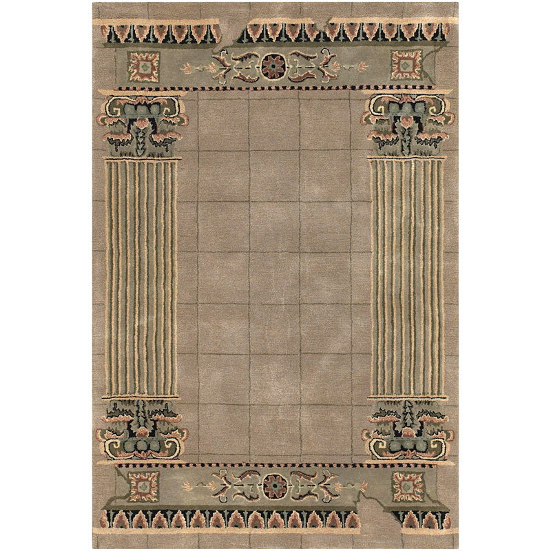 Wool Oriental Indoor Rug, 2' x 3'