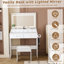 Ensemble de meuble-lavabo avec miroir et miroir-683471532