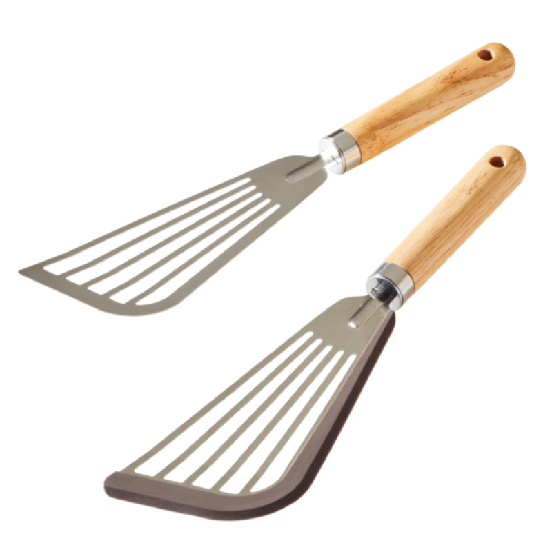 Ayesha Curry Ayesha Curry Tools and Gadgets Stainless Steel Fish Turner Utensil Set, 2 Piece