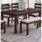 Classic Solid Wood Dining Table In Antique Cherry - Rectangular With Reinforced Top Sleek And Surface