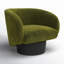 Upholstered Swivel Barrel Chair-1993478775-1993478772