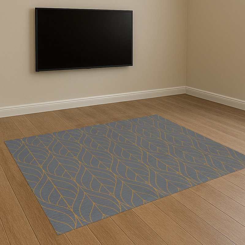 Geometric Area Rug, Runner 70 x 140 cm