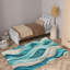 Tapis bohémien d'inspiration florale à poils doux pour une décoration élégante-2121824694