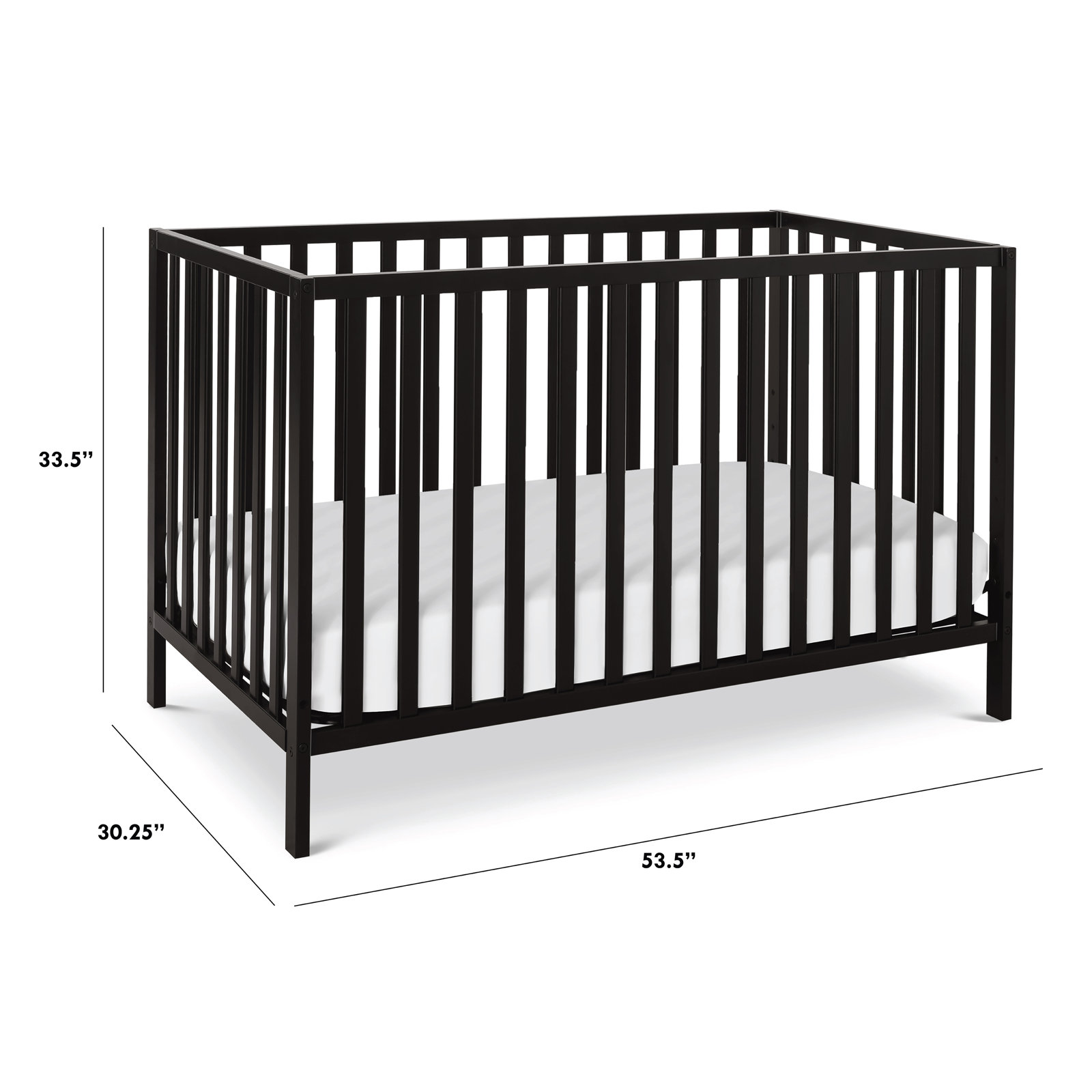 Union Convertible Crib, Econy