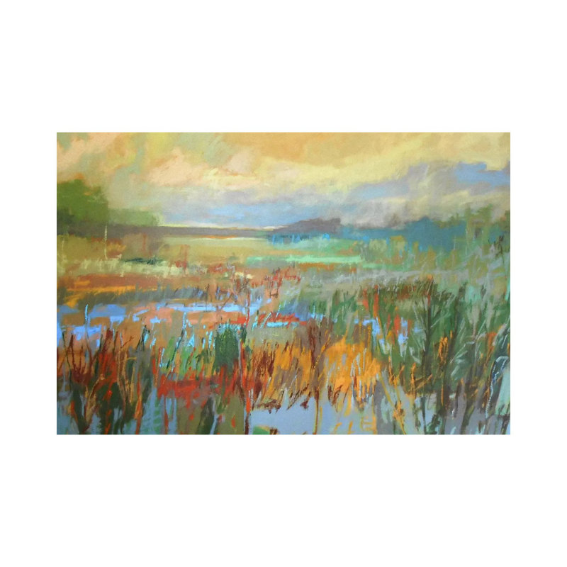 Marsh In May by Jane Schmidt - Wrapped Canvas Print, 20.32cm H x 30.48cm W x 1.905cm D