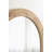 Frony Round Pieced Wood Wall Mirror
