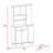 Tigard 1-Shelf 1-Drawer Pantry Cabinet White