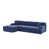 Polyester bleu est en rupture de stock