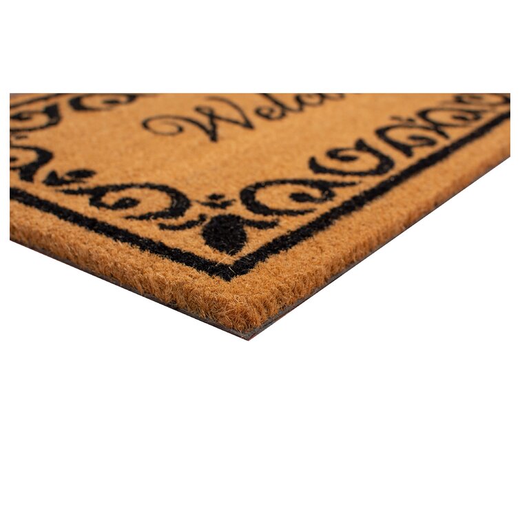 Alexarae Non-Slip Outdoor Door Mat Lark Manor Mat Size: Rectangle 2'6 x 4