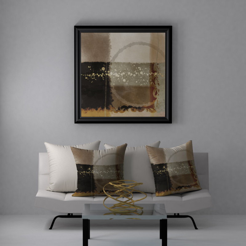 Housse de coussin décoratif carrée et insert, 20 po x 20 po