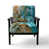 Blue/Green Polyester Blend