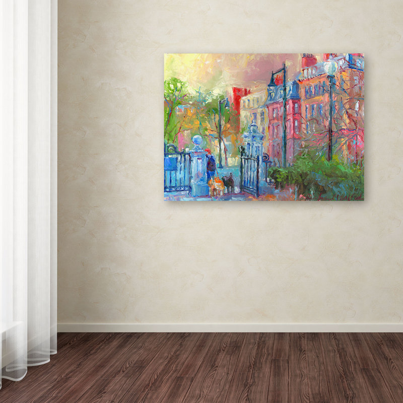 Cagney «Boston», reproduction d'art sur toile tendue, H 35 po x l 47 po x P 2 po