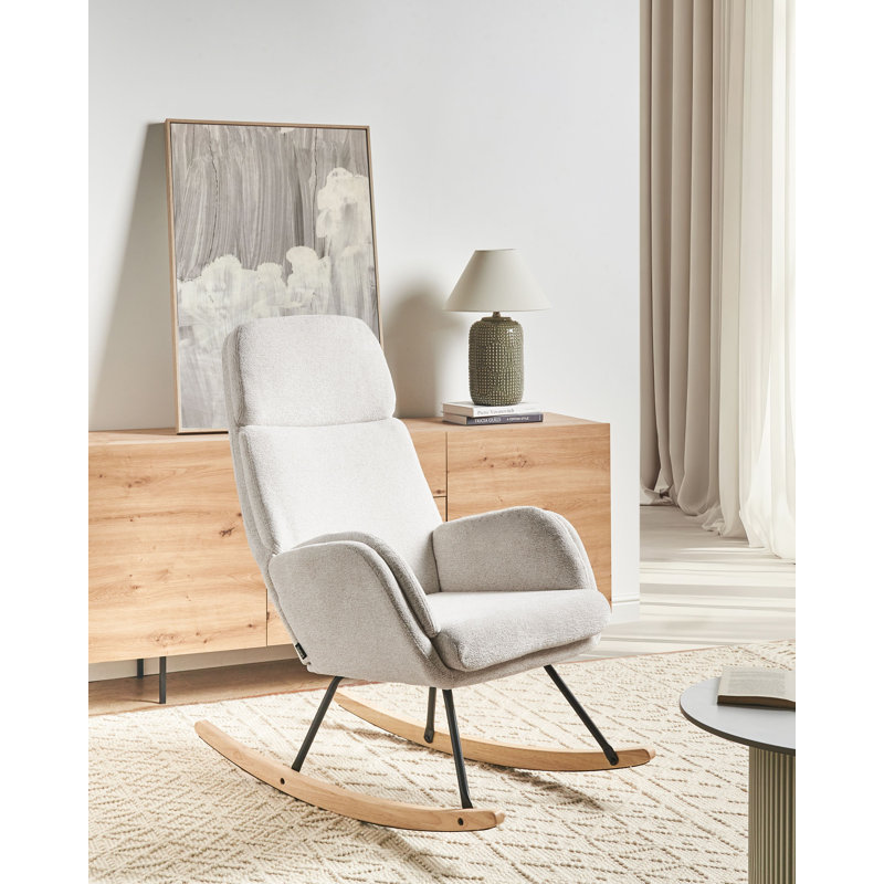 Rocking Chair KVELIA, White