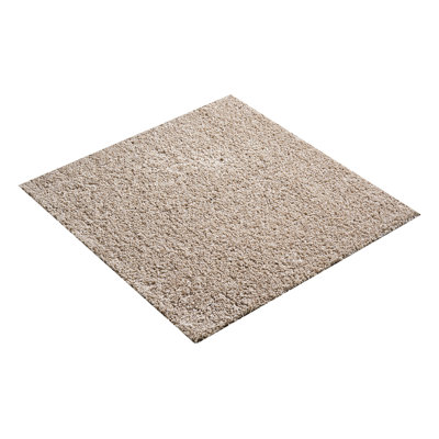 Carpet Tiles 18x18 inch, Peel and Stick Carpet Square Rug, Self Adhesive Commercial Floor Soft Padded for Seamless Cover 22.5sq.ft, Easy DIY for Living Room Office, Light Brown