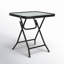 Table d'appoint en acier Asala