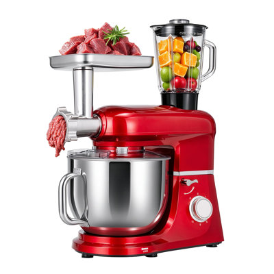 8.5-Quart 10-Speed 6-in-1 Multifunctional Electric Stand Mixer