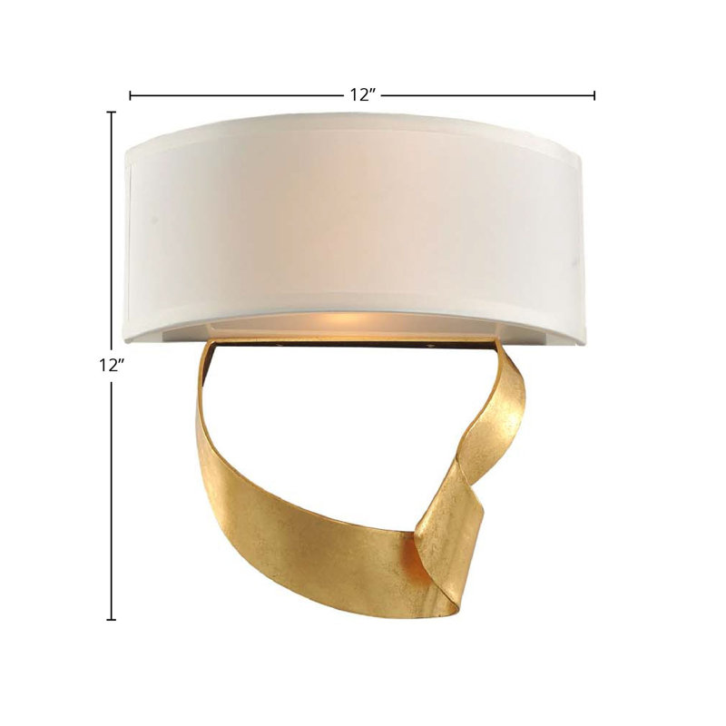 Avalon 2 LT Roman Gold Wall Sconce Kalco