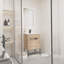 Meuble-lavabo autoportant avec lavabo