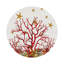Sous-verres ronds corail-119014980