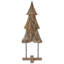 Christmas Tree with Stand Brown Solid teak wood-422549991