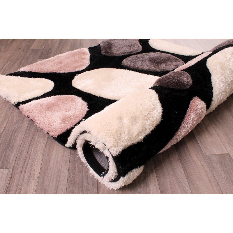 Vancleave Abstract Hand Woven Area Rug, Rectangle 80 x 150cm