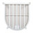 Contour 27.6" Outdoor Curved Patio Accent Chair with Aluminum Frame and Cushions-125962980-125962979