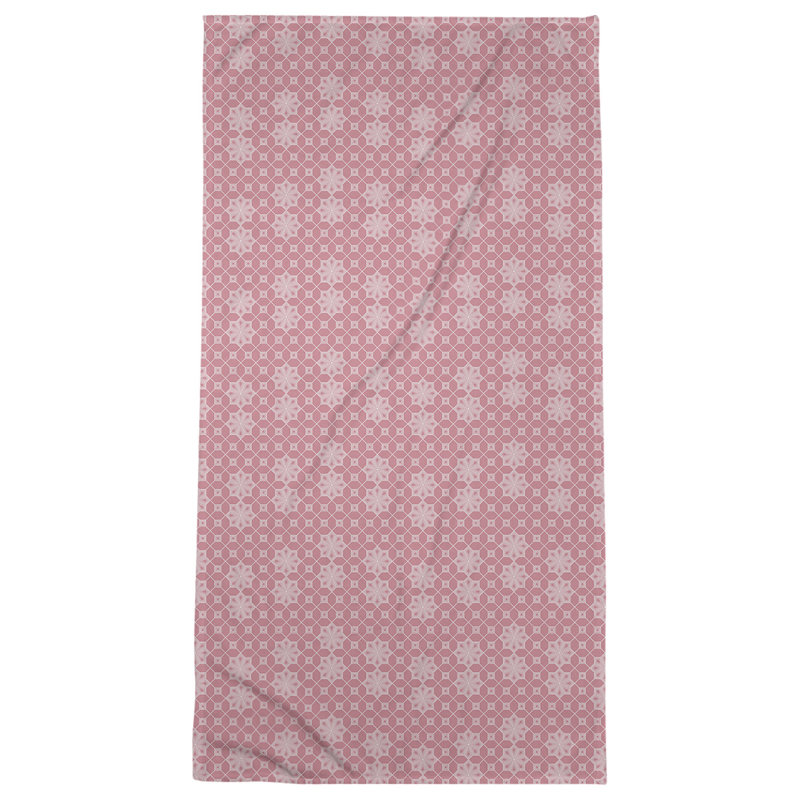 Katelyn Elizabeth Cotton Blend Bath Towel, Pink