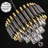 Luxury Gold And Black Crystal Light Fixture-417438