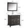 Valor 36'' Single Bathroom Vanity with Engineered Marble Top with Mirror