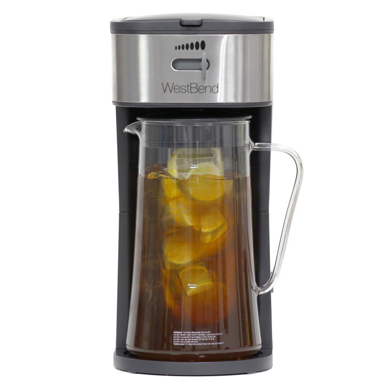 West Bend Ice Tea Maker with Infusion Tube, 2.75 Qt. Capacity
