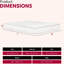 Grand matelas 9 po Avec système de ressorts ensachés, couche de mousse, support latéral, transfert de mouvement faible, matelas pour chambre à coucher, tricot doux, soulagement, installation facile-1008028977