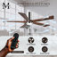Ventilateur de plafond à 5 pales DEL avec ensemble d'éclairage inclus Irene-264798008-190434782-190528865
