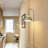 Plug-in Wall Sconce, Metal Indoor Wall Lamp, E26 Base-856262936
