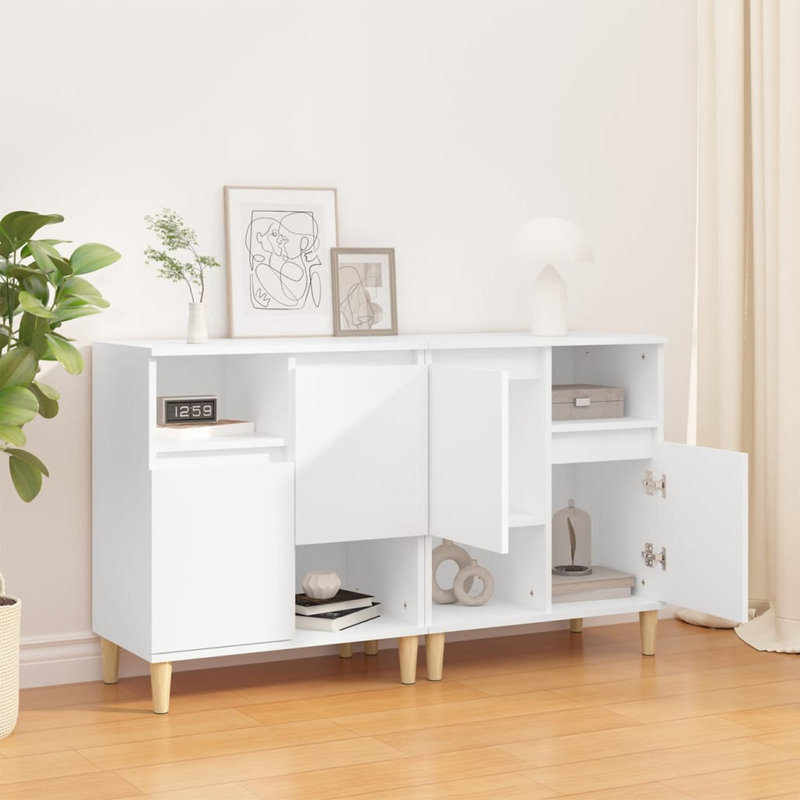 Derron 60cm Sideboard, White