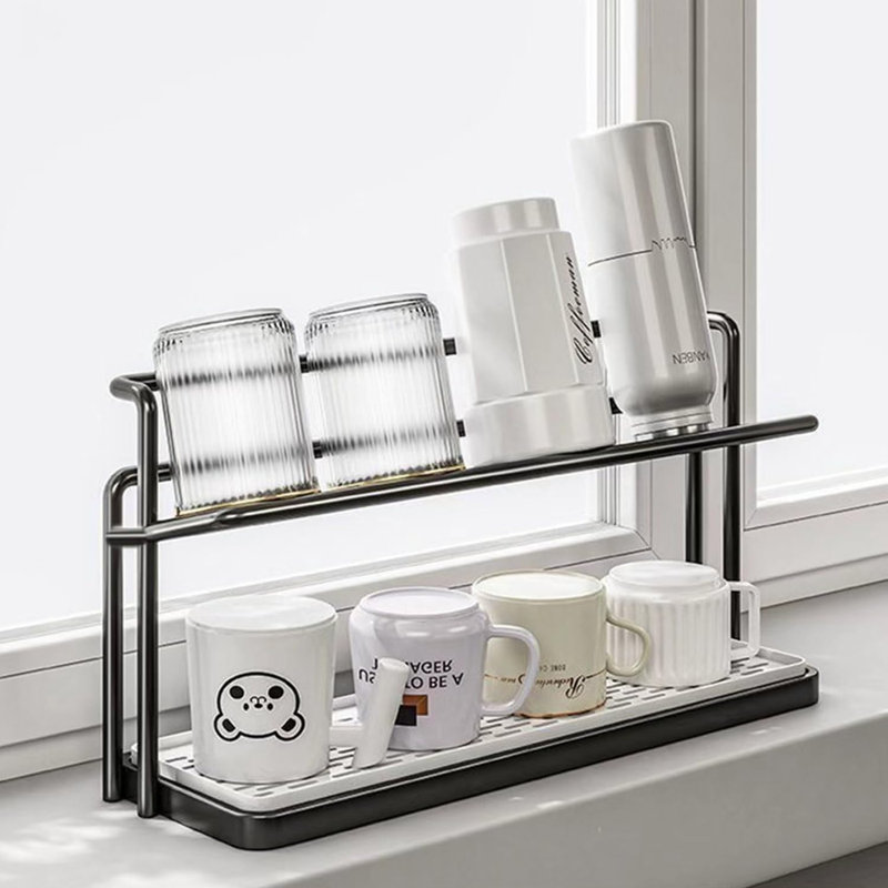 Plastic Mega Mug, Black