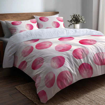 Pink Sparkle Dots Bedding