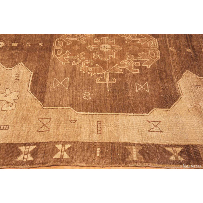 One-of-a-Kind Rectangle 7' X 12' Area Rug in Brown/Beige