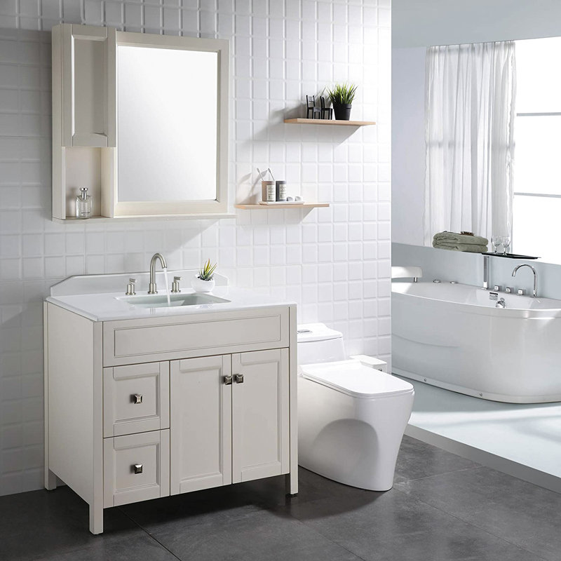 Widespread Bathroom Faucet with Drain Assembly, Brushed Nickel