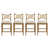 Beige Seat/Beige Rope and Walnut Frame
