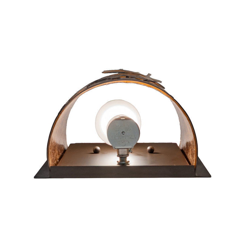 1 - Light Flush Mounted Sconce
