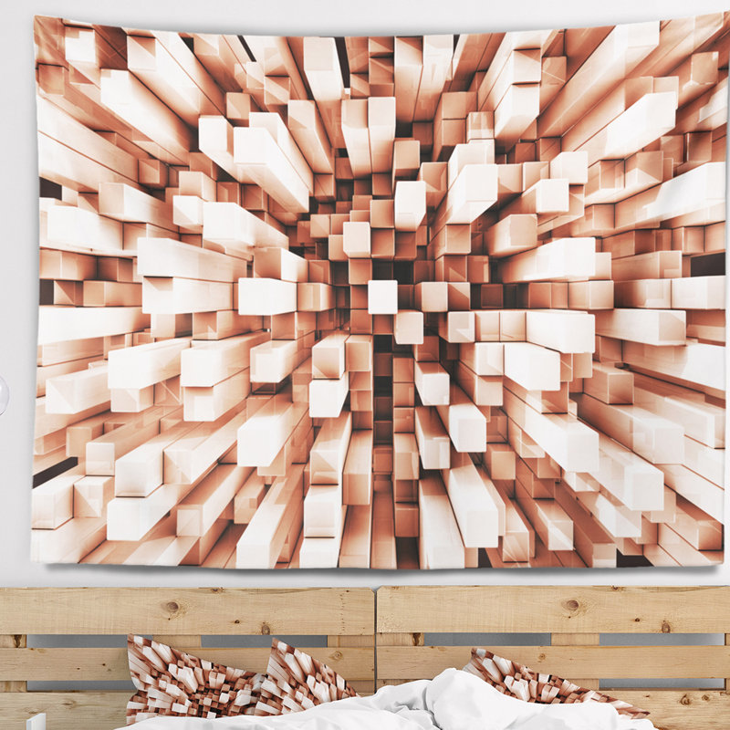 Polyester Tapestry, 50" H x 60" W