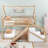 Wood Twin Over Twin Bunk Bed With Slide, Staircase And Storage-467393340