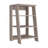 Linen Cabinet Jenne, Four Open Shelves, Light Gray Finish-1936516322